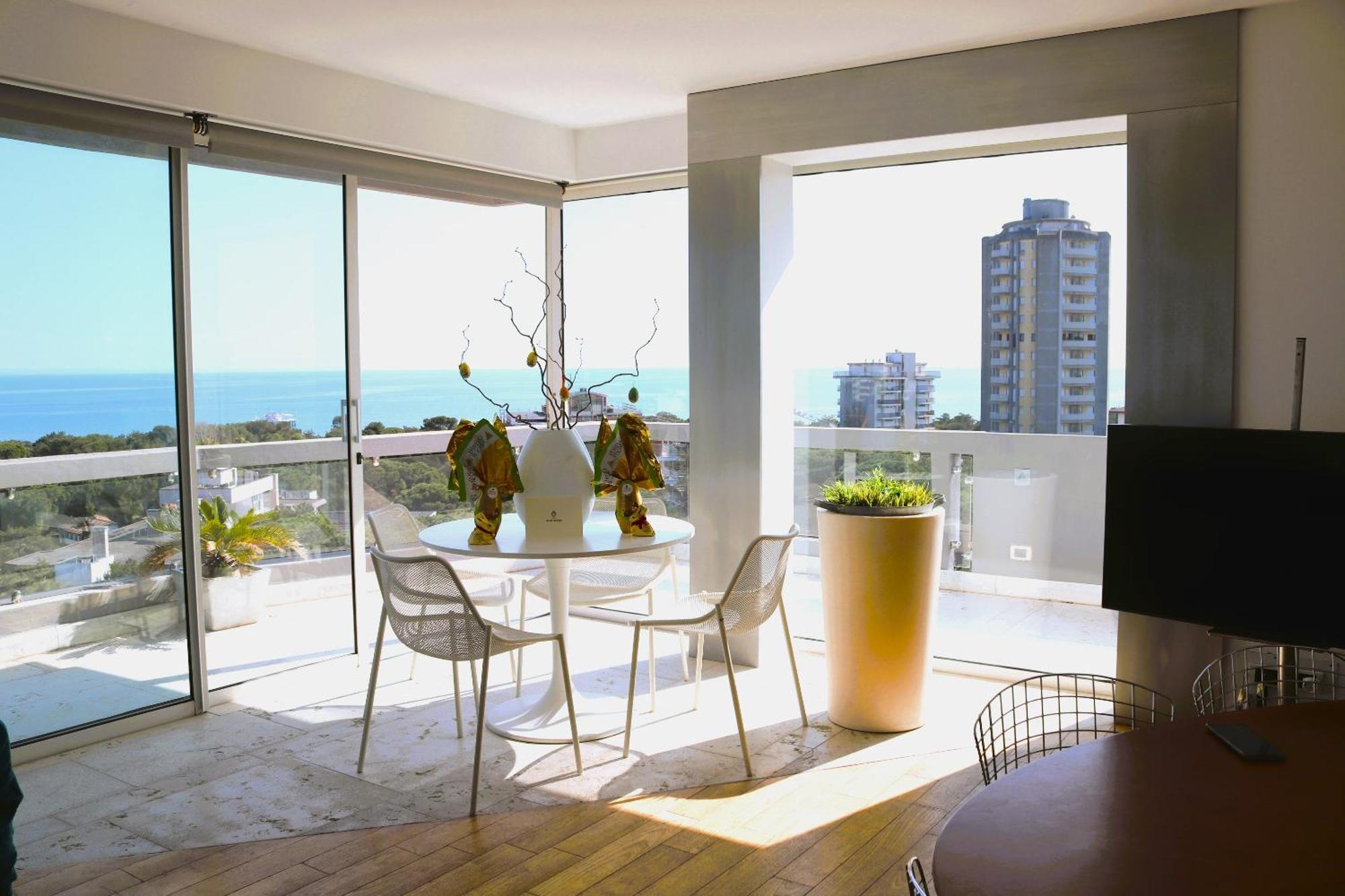 Ferienwohnung Penthouse Bellavista Lignano Sabbiadoro Exterior foto